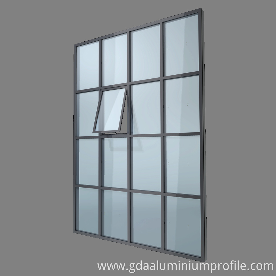 Visiable Frame Stick Curtain Wall